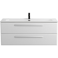 BelBagno Мебель для ванной Eco Cer-N 120 CZR-8073-120 bianco lucido ручки сатин – фотография-3