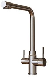 Mixline Смеситель для кухни 35k MLSS-0320/MLSS-3220 сталь – фотография-2