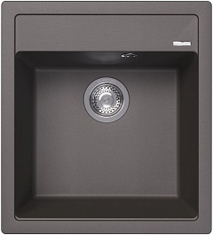 Florentina Мойка кухонная Липси 460 серый шелк – фотография-1