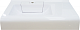 Misty Мебель для ванной Амур 80 под стиральную машину белая – фотография-16