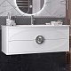 Opadiris Мебель для ванной Ибица 120 с овальным зеркалом подвесная белая/хром – фотография-21