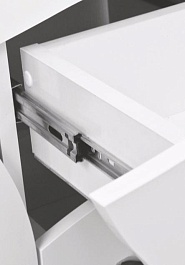 Style Line Тумба для умывальника Жасмин-2 76 Люкс белая – фотография-4