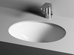 Ceramicanova Мебельная раковина Element 51 CN6042 белая – фотография-5