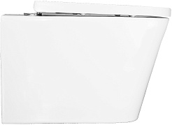 Azario Унитаз подвесной Nova AZ-2216 безободковый белый – фотография-4