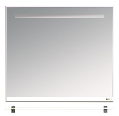 Misty Зеркало для ванной Джулия 90 белое White – фотография-1