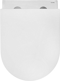 Azario Унитаз подвесной Ormi AZ-0253VD безободковый белый – фотография-6