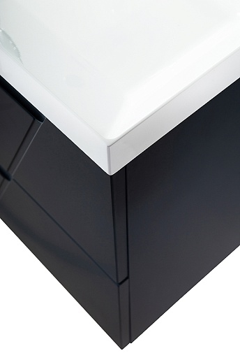 BelBagno Тумба под раковину Vittoria 100 подвесная Grigio Opaco – фотография-4