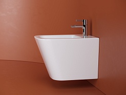 Ceramicanova Подвесное биде Union CN4010 белое – фотография-2