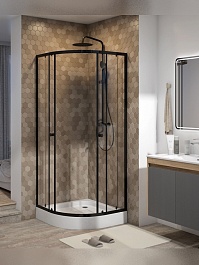 Teymi Душевой уголок Lina 80х80 с поддоном T00502 – фотография-9