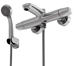 Mixline Смеситель для ванны и раковины 1/2 керамический ML39-01 "Organic" – фотография-2