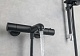 Aquatek Смеситель для ванны с душем Вега AQ1043MB матовый черный – фотография-14