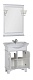 Aquanet Мебель для ванной Валенса 80 белый краколет/серебро (180456) – фотография-10