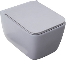 Allen Brau Унитаз подвесной Liberty 4.33007.AN антрацит с крышкой 4.33008.AN