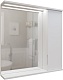 Mixline Зеркальный шкаф Лайн 70 R белый – фотография-9