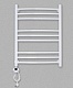 Domoterm Полотенцесушитель Калипсо П9 500x700 E L белый – картинка-7
