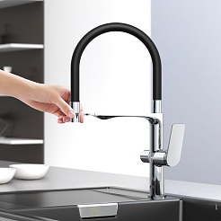 Tokito Смеситель для кухни MITSUISHI хром TOK-MIT-1012 – фотография-7