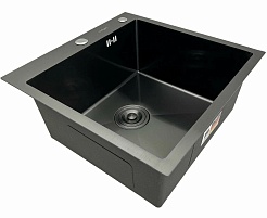 Hoffger Мойка для кухни 5050 Black – фотография-2