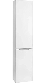 Jorno Шкаф пенал Statik 33/150 подвесной белый – фотография-1