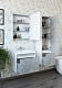 Sanflor Мебель для ванной Калипсо 60 белая, ателье светлый – фотография-14