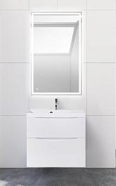 BelBagno Тумба под раковину Marino-H60 70 подвесная Bianco Lucido – фотография-6