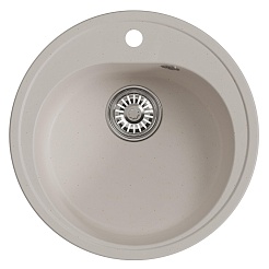 Mixline Мойка кухонная ML-GM11 белая – фотография-1