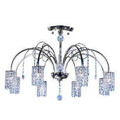 Люстра "Crystal Starts WL11133-8CH" потолочная – фотография-1