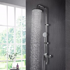 Mixline Душевая стойка 546108 хром – фотография-2