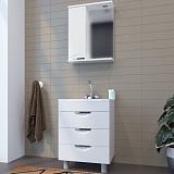 Mixline Мебель для ванной Этьен 58 L белая