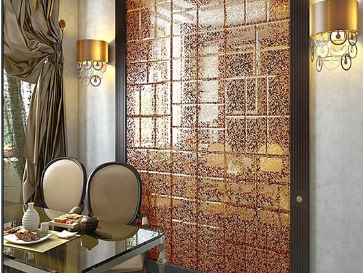 ДСТ Декоративная зеркальная плитка - фотография