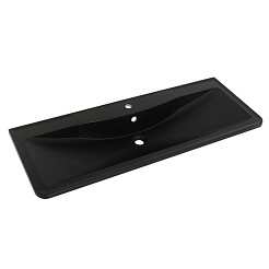 BelBagno Тумба с раковиной Albano 120 подвесная Cemento Verona Grigio с раковиной BB1200/455-LV-ART-ALR-NERO – фотография-10