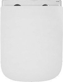 Azario Унитаз подвесной Armonia AZ-2403 безободковый белый – фотография-6