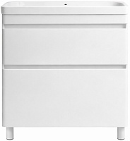 Vivon Тумба под раковину Atwood 80 напольная белая матовая