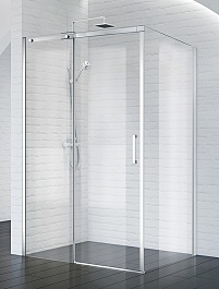 BelBagno Душевой уголок Acqua 130/90 ACQUA-AH-1-130/90-C-Cr стекло прозрачное – фотография-1