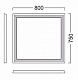Kerama Marazzi Мебель для ванной Pompei 80, 3 ящика, белая – картинка-8