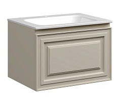 Sancos Тумба с раковиной Very 60 beige soft раковина Grace 60 CN7011