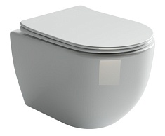 Ceramicanova Подвесной унитаз Mia Rimless CN1805 белый
