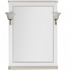 Aquanet Мебель для ванной Валенса 70 белый краколет/золото (182808) – фотография-5