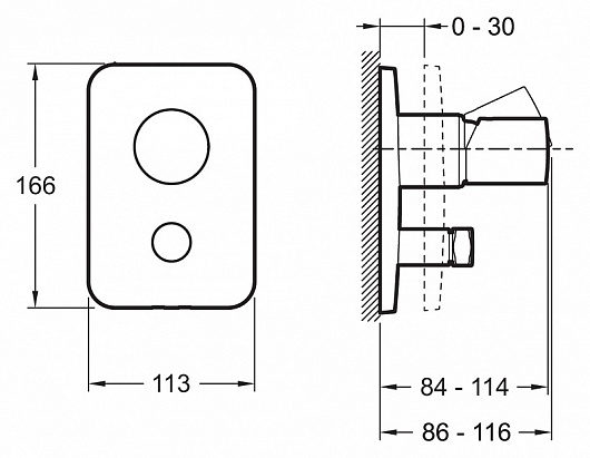 Jacob Delafon Смеситель Toobi E98719-CP – фотография-2