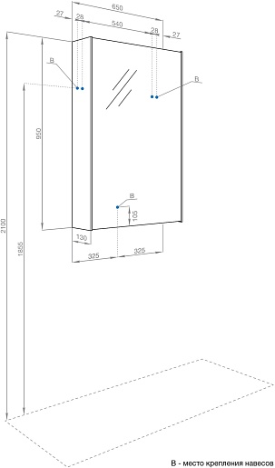 Акватон Мебель для ванной с белой столешницей Либерти 75 Одри Soft дуб эльвезия – фотография-14
