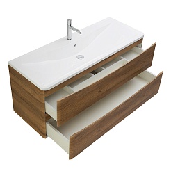 BelBagno Тумба под раковину Acqua 120 подвесная Rovere Rustico – фотография-3