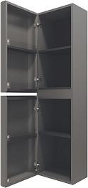 Vincea Шкаф пенал Caprise 40 L подвесной серый матовый – фотография-2