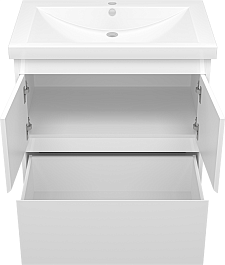 Misty Тумба для умывальника Алиса 75, 1 ящик, напольная – фотография-3