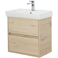 BelBagno Тумба под раковину Neon 50 с 2 ящиками подвесная Pino Bianco