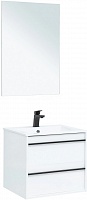 Aquanet Мебель для ванной Lino 60 подвесная белая матовая