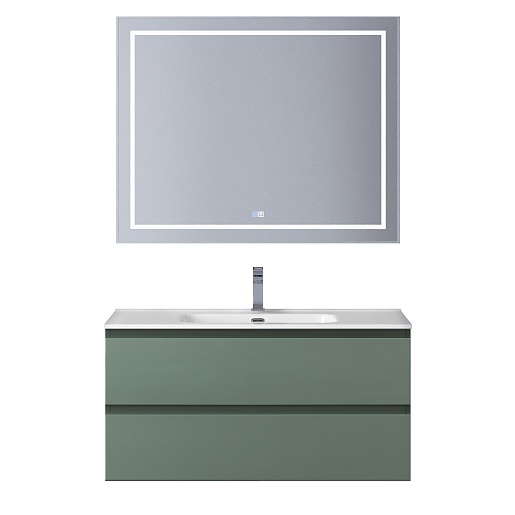 BelBagno Тумба под раковину Kraft 100 подвесная Еловый матовый – фотография-12