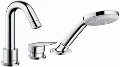 Hansgrohe Смеситель Logis 71313000 на борт ванны