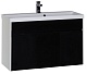 Aquanet Мебель для ванной "Латина 100" черная (181090) – фотография-13