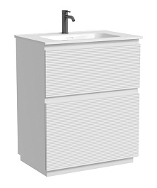 Sancos Тумба с раковиной напольная Folk Floor 70 bianco раковина Element 71 CN7007 – фотография-1