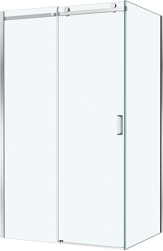 BelBagno Душевой уголок Soft Close-2 SOFT_CLOSE-2-AH-1-130/90-C-Cr 130x90 профиль хром стекло прозрачное – фото-1