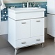 Sanflor Мебель для ванной Бруно 70 белый, орегон – картинка-12